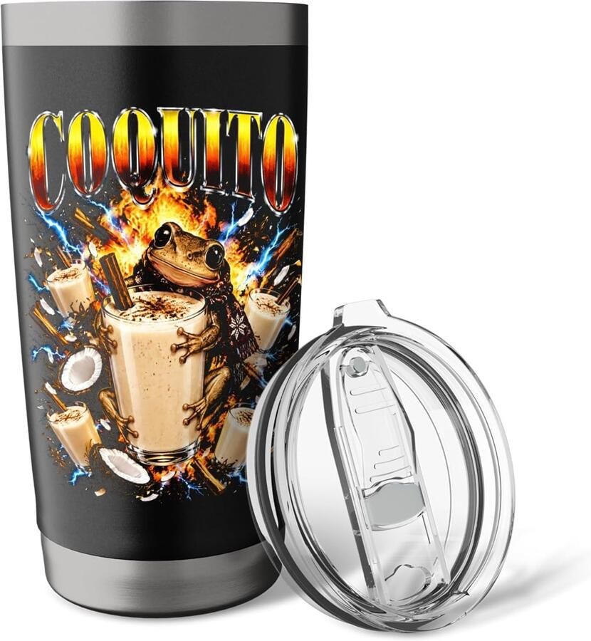 Thermobeker met Coqui-kikker