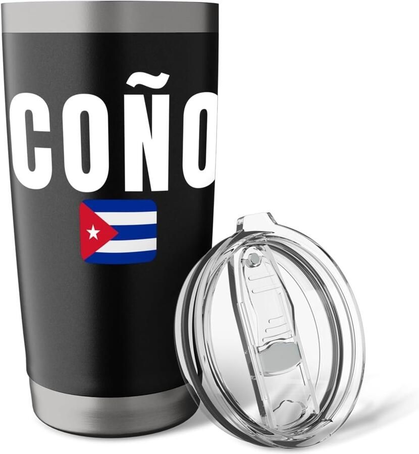 Thermobeker met Cubaanse vlag