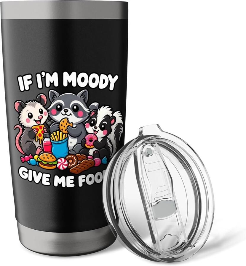 Thermobeker met dierenprint