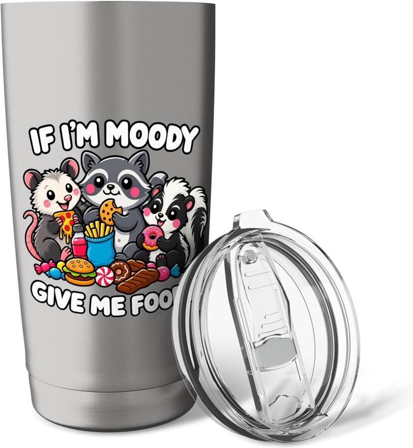 Thermobeker met dierenprint
