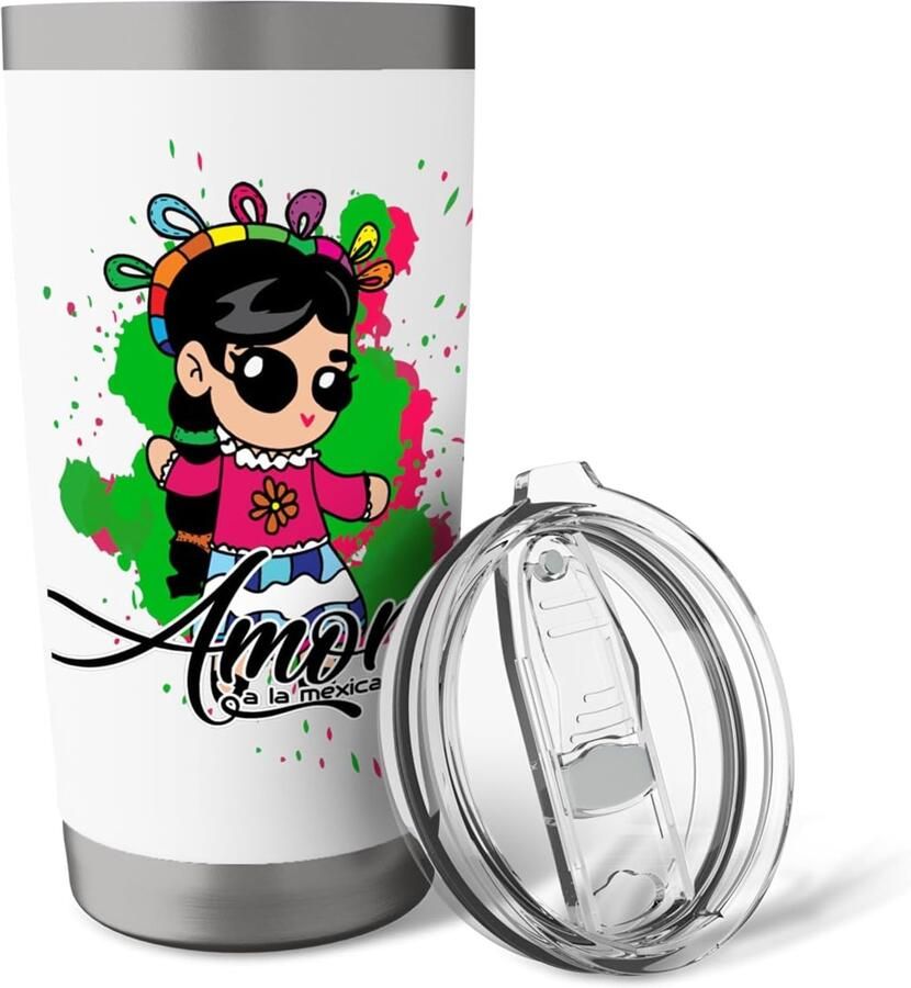 Thermobeker met dubbele wand voor Cinco de Mayo