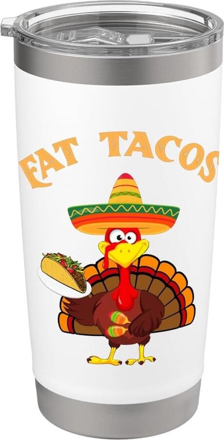 Thermobeker met dubbele wand voor Thanksgiving