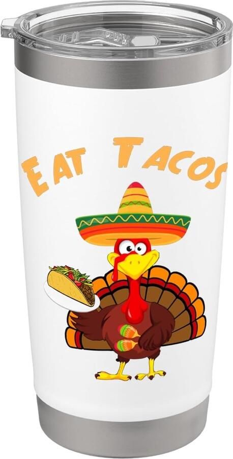 Thermobeker met dubbele wand voor Thanksgiving