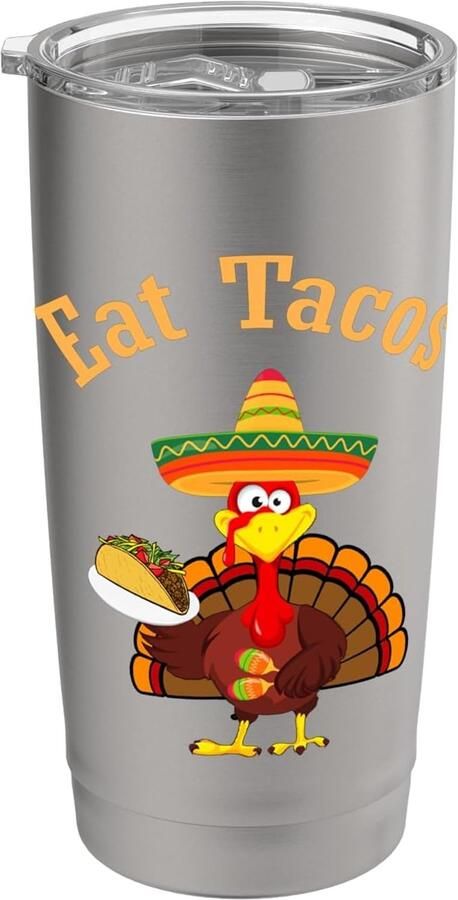 Thermobeker met dubbele wand voor Thanksgiving