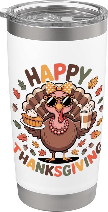Thermobeker met dubbele wand voor Thanksgiving
