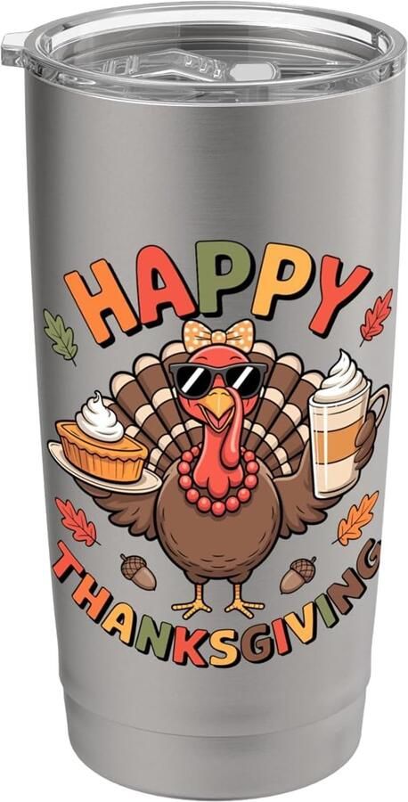 Thermobeker met dubbele wand voor Thanksgiving