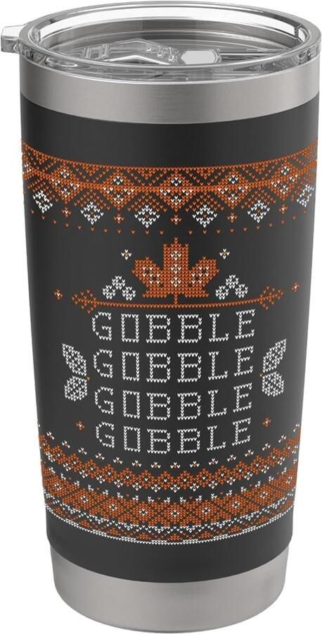 Thermobeker met dubbele wand voor Thanksgiving