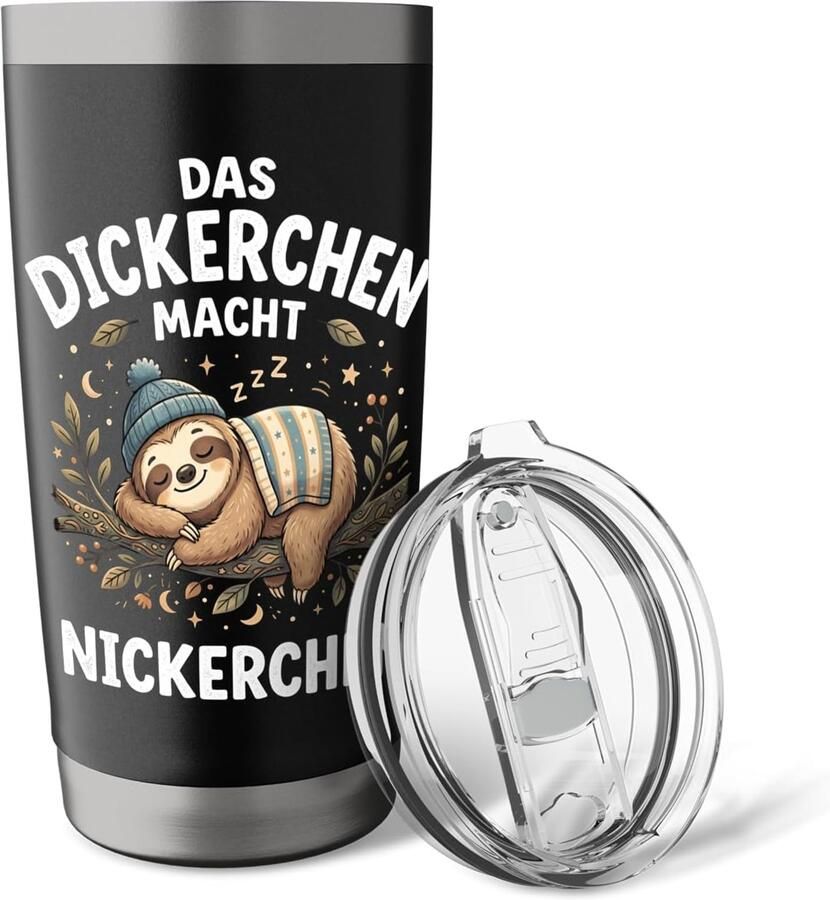 Thermobeker met dubbele wand voor warme dranken