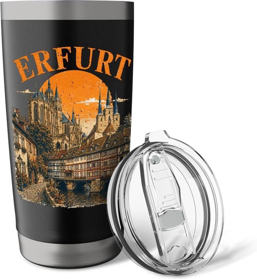 Thermobeker met Erfurt Skyline