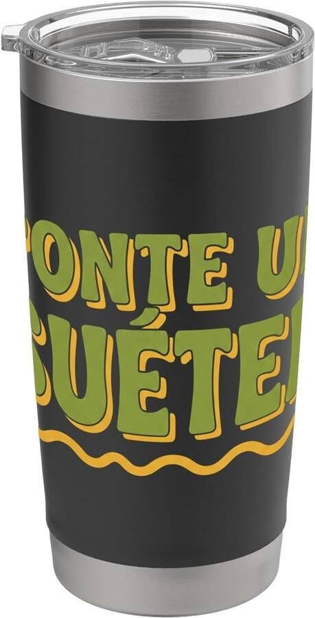 Thermobeker met grappige Latijnse mama-tekst