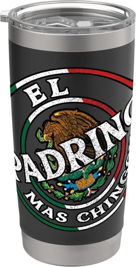 Thermobeker met grappige Mexicaanse tekst