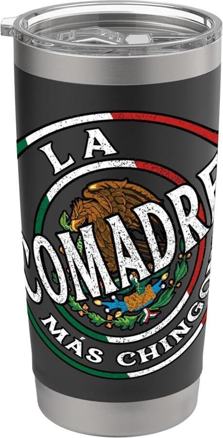 Thermobeker met grappige Mexicaanse tekst