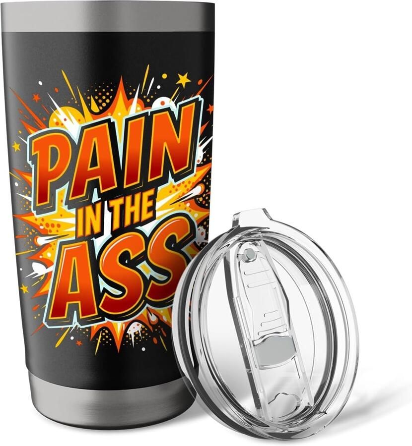Thermobeker met grappige print