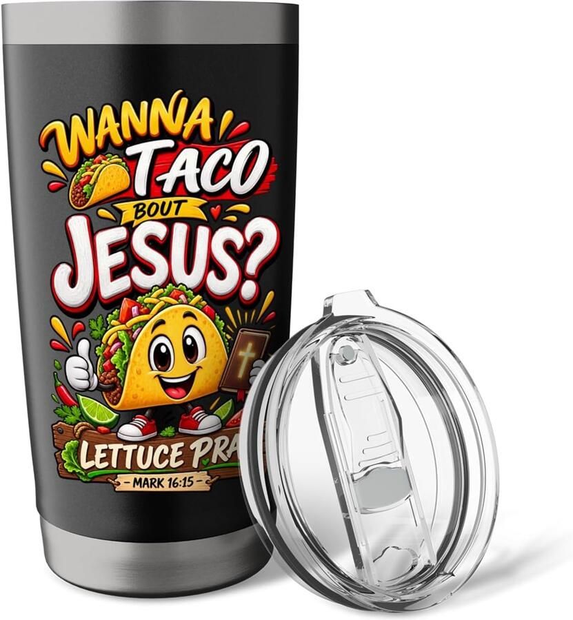 Thermobeker met grappige tekst voor Cinco de Mayo