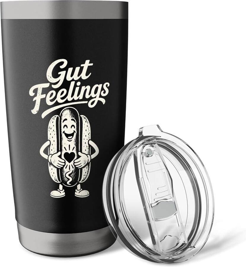 Thermobeker met grappige teksten 350 ml