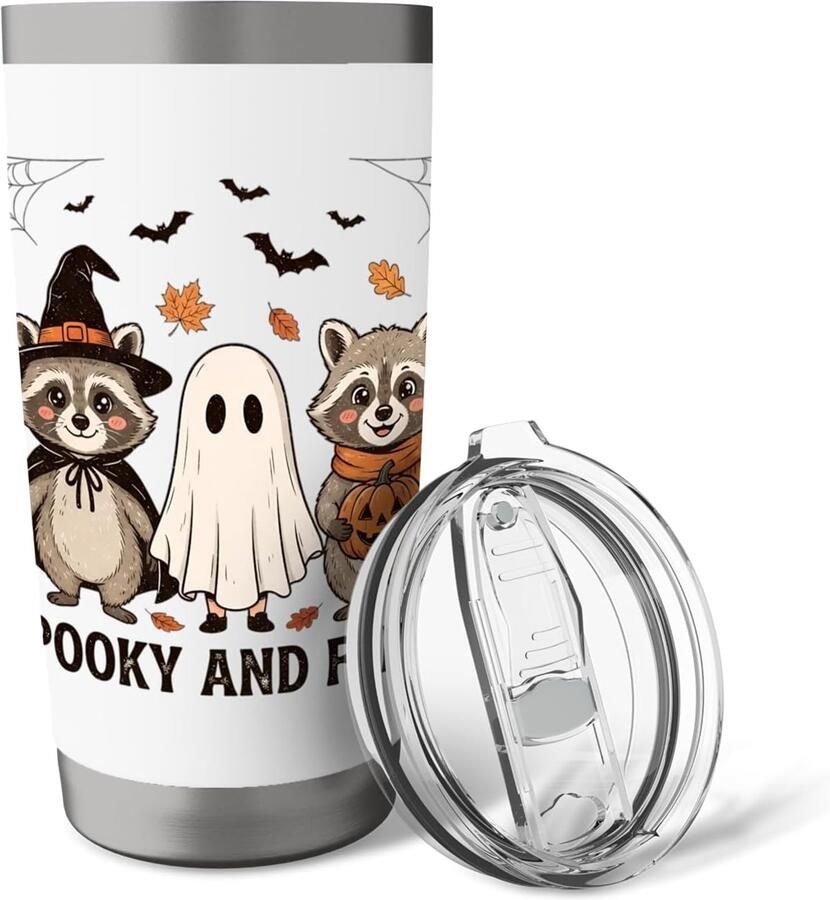 Thermobeker met Halloweenmotief