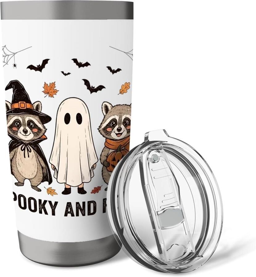 Thermobeker met Halloweenmotief