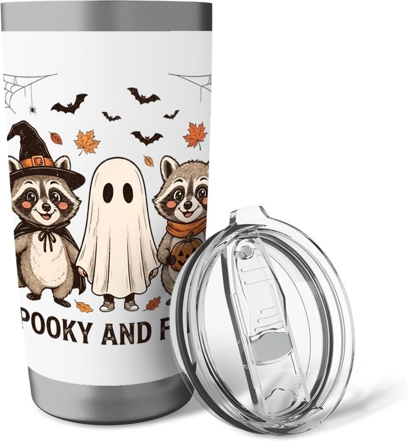 Thermobeker met Halloweenmotief