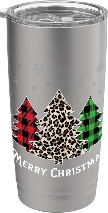 Thermobeker met Leoparden- en Buffelprint Rood Groen