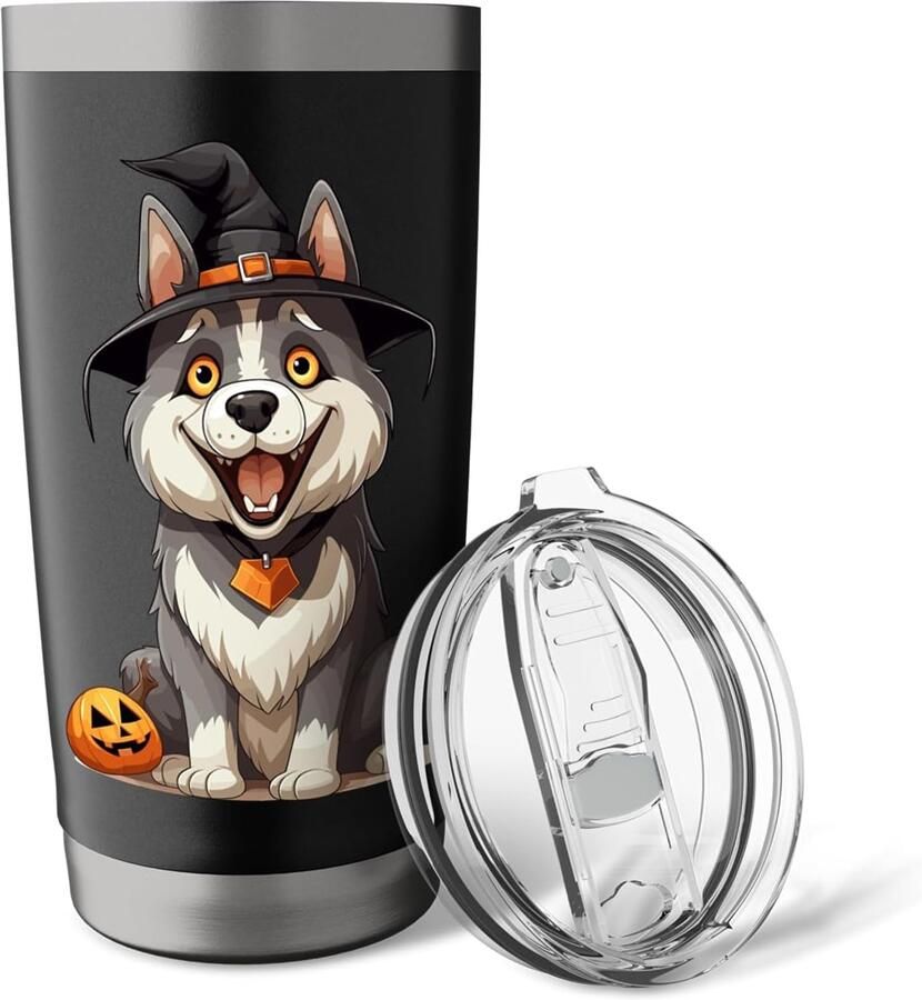 Thermobeker met Pompoen voor Hond