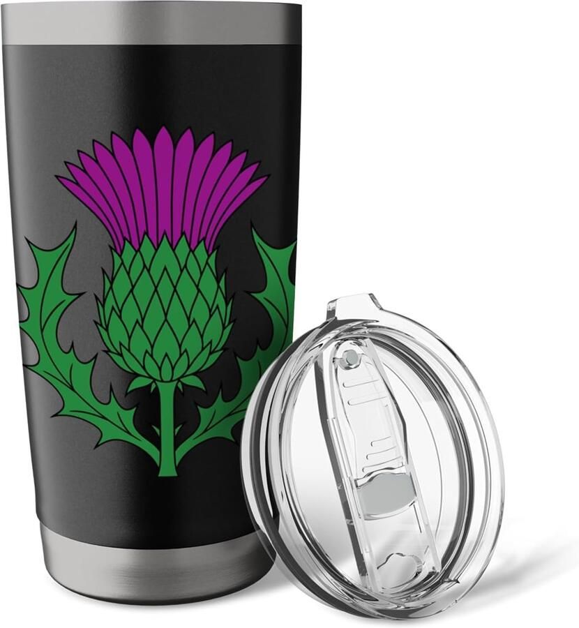 Thermobeker met Schotse distel