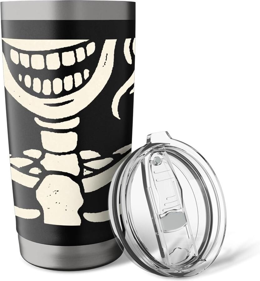 Thermobeker met skelet voor koffie