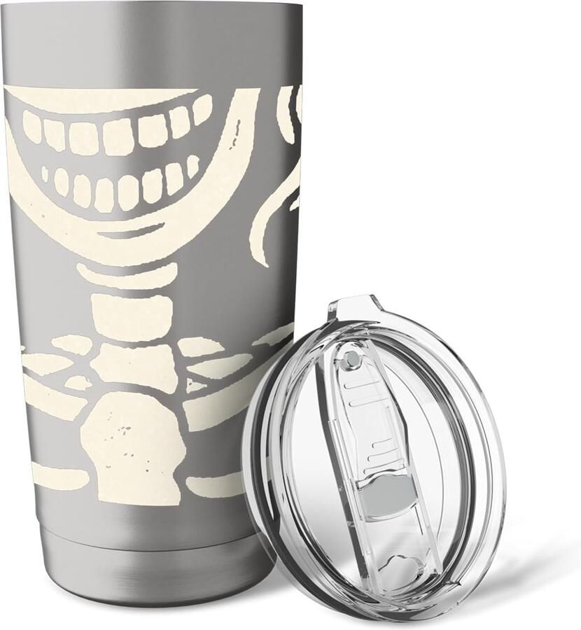 Thermobeker met skelet voor koffie
