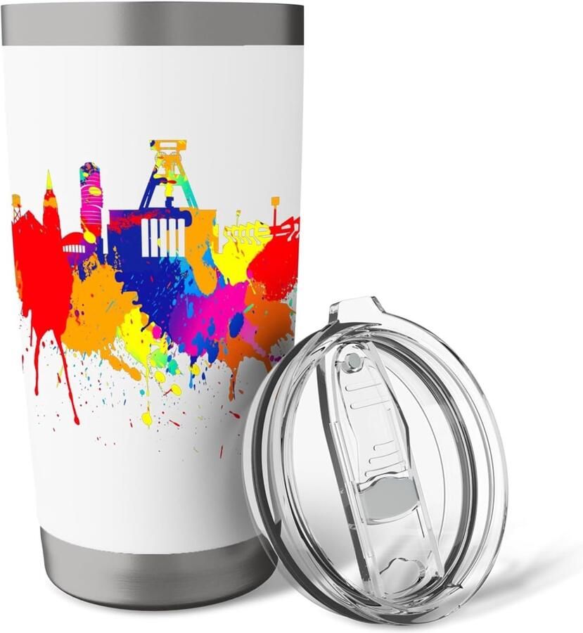 Thermobeker met skyline