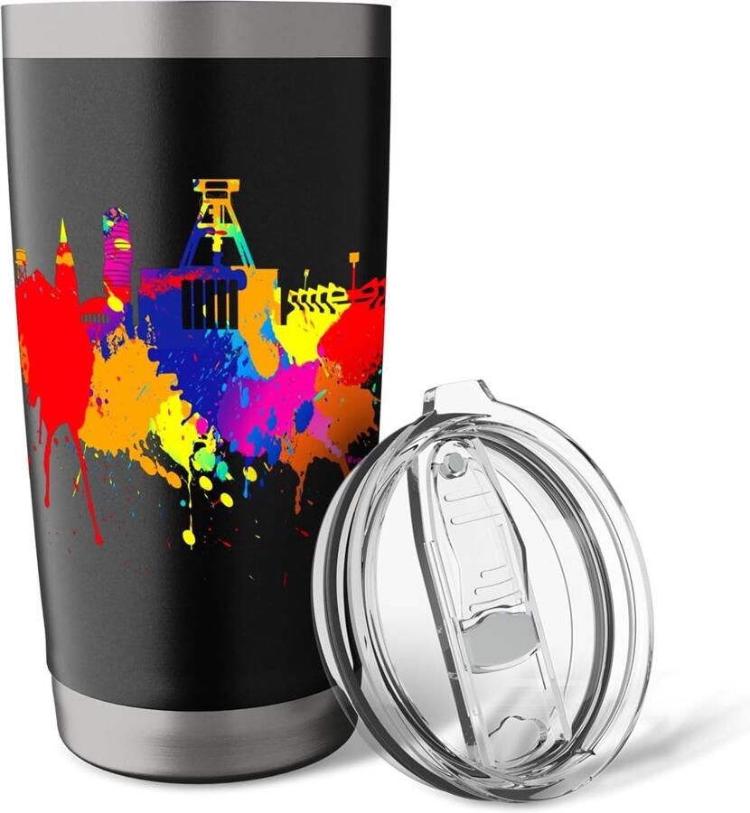 Thermobeker met skyline