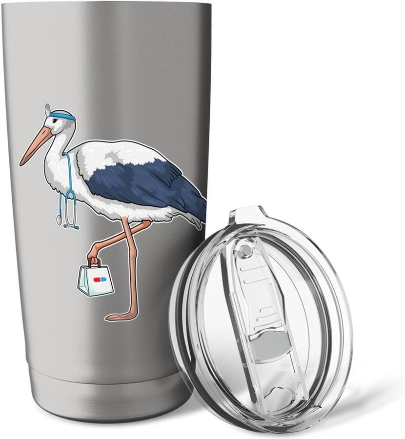 Thermobeker met stethoscoop