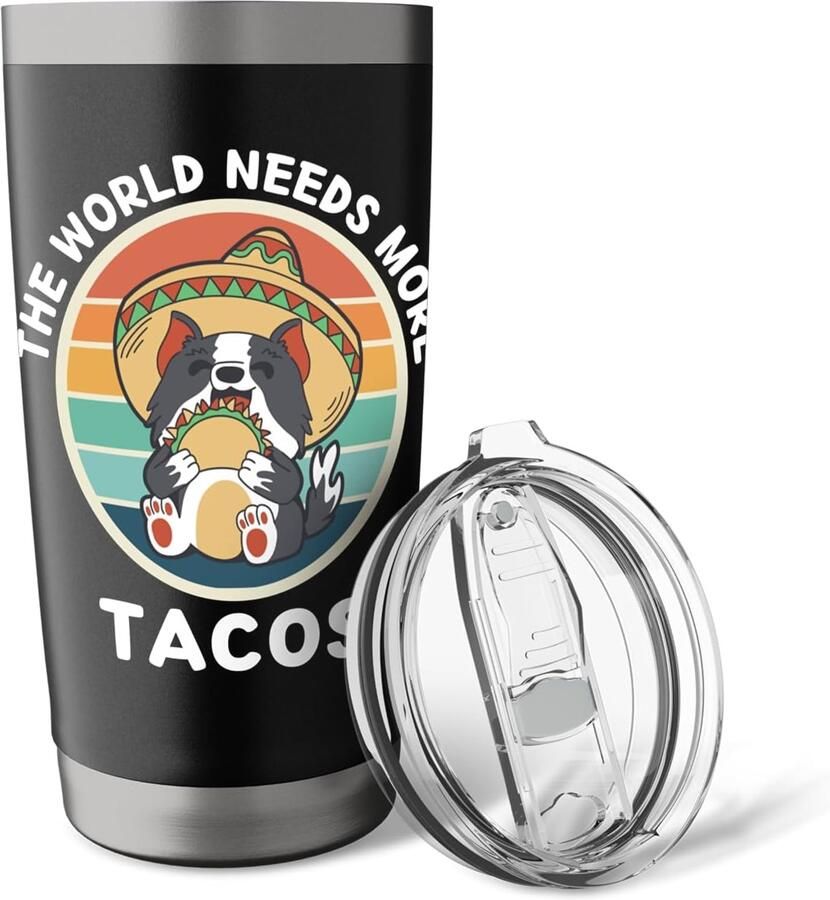 Thermobeker met Taco-print