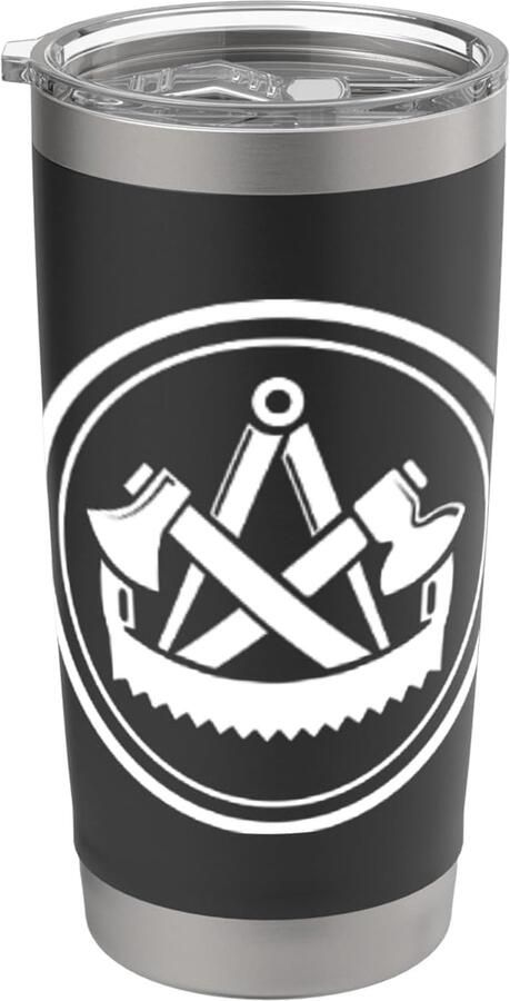 Thermobeker met vakmanschapssymbool