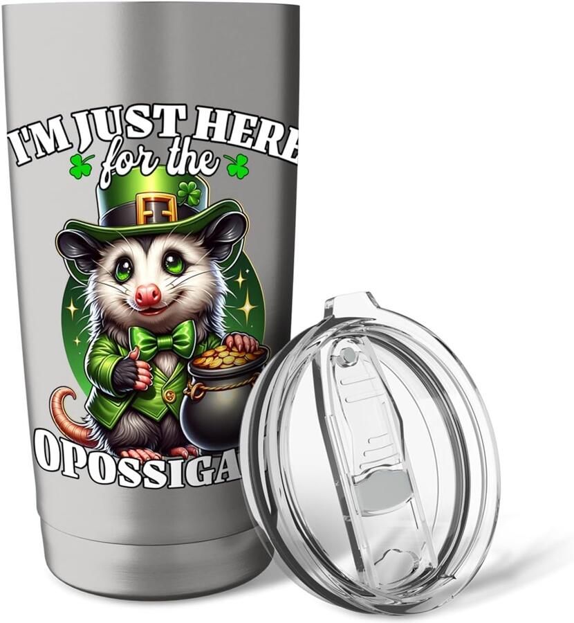 Thermobeker opossum Sint-Patricksdag