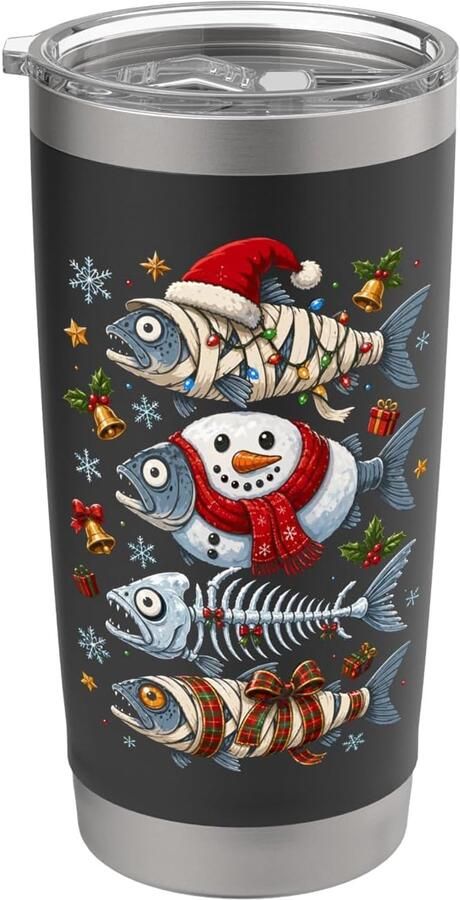 Thermobeker visstapel kerst