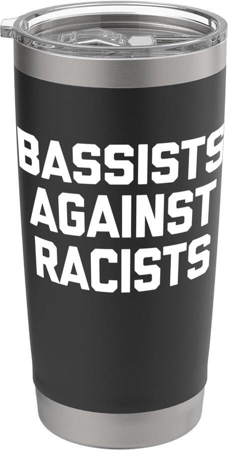 Thermobeker voor bassist dubbelwandig roestvrij staal