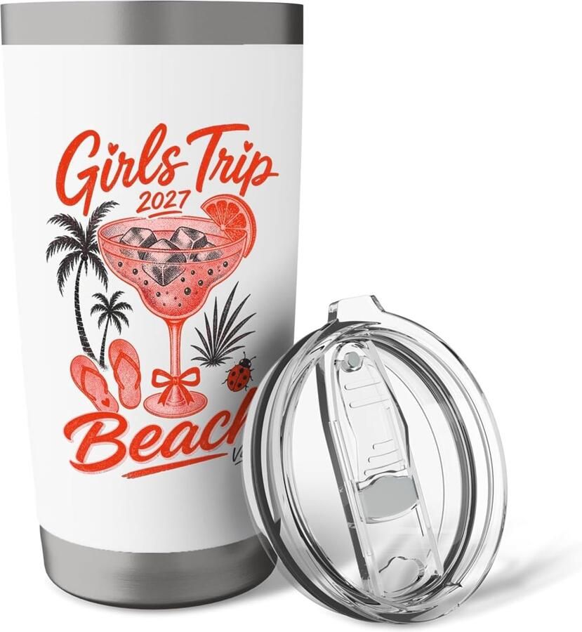 Thermobeker voor cocktails strand en vakantie