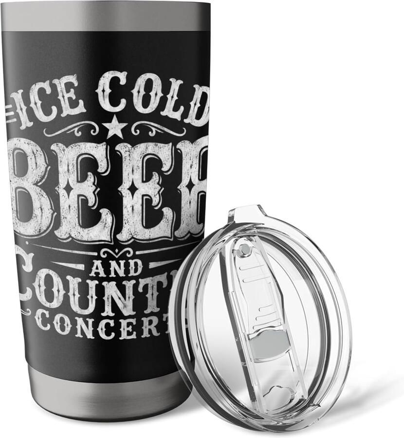 Thermobeker voor countrymuziekliefhebbers