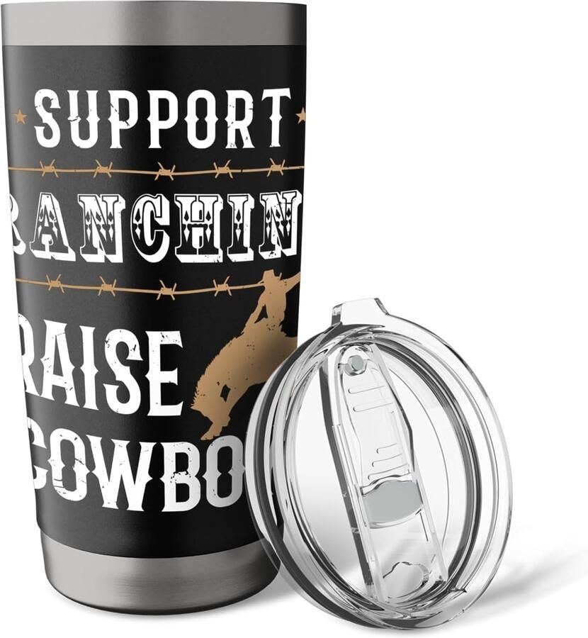 Thermobeker voor cowboyliefhebbers