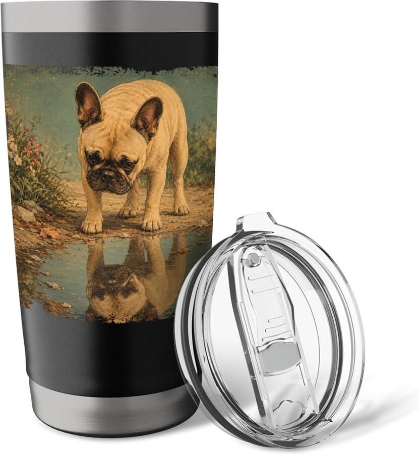 Thermobeker voor Franse Bulldog