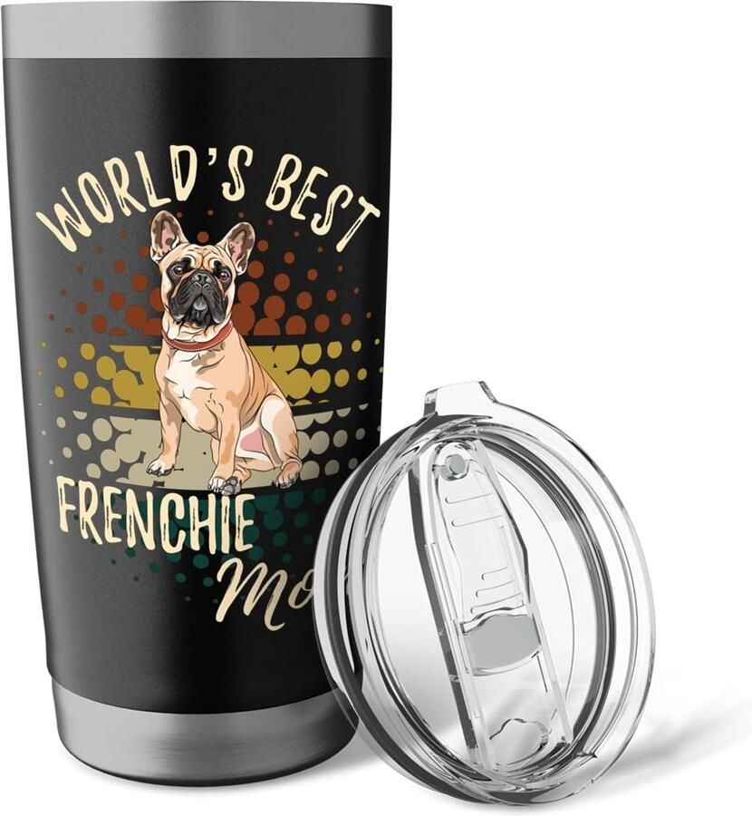 Thermobeker voor Franse Bulldog-mama's