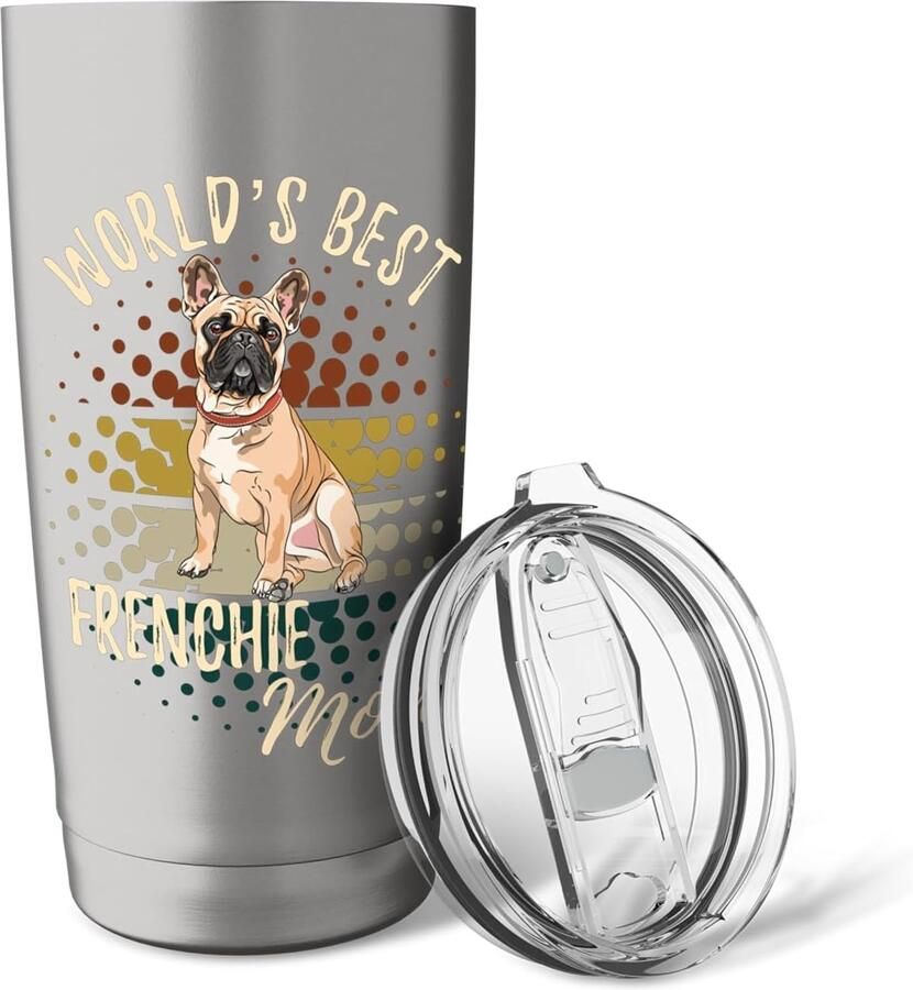 Thermobeker voor Franse Bulldog-mama's