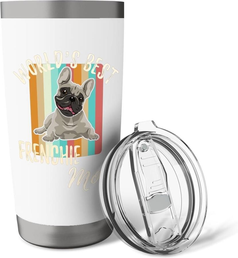 Thermobeker voor Franse Bulldog-moeders
