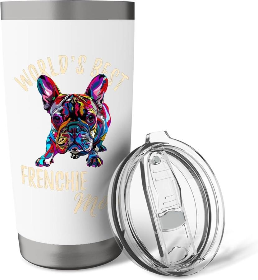 Thermobeker voor Franse Bulldog-moeders