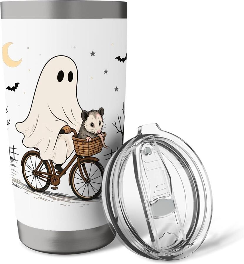 Thermobeker voor Halloweennacht rit
