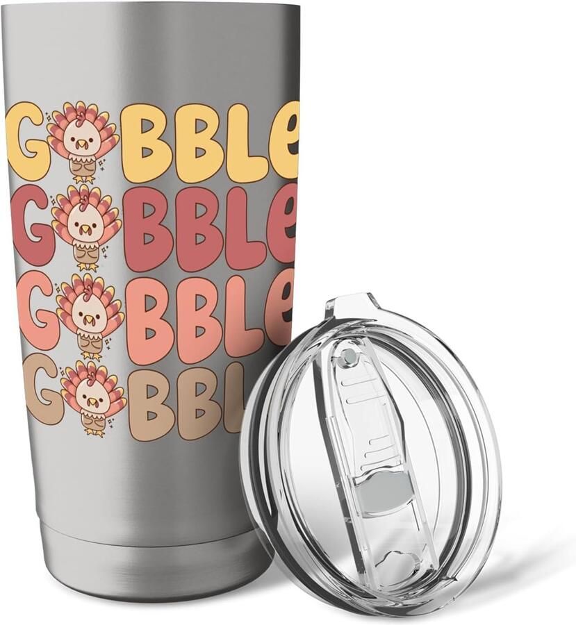 Thermobeker voor herfstfeest dubbele wand