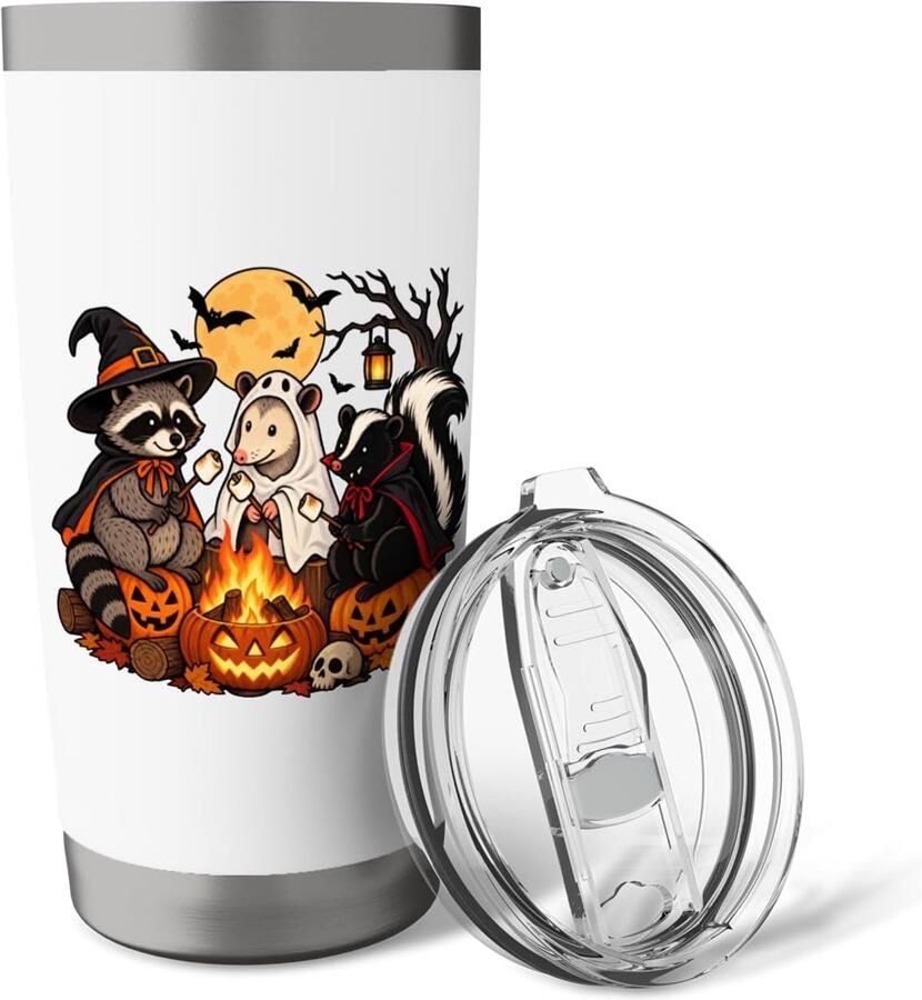 Thermobeker voor kampvuren Halloween dieren