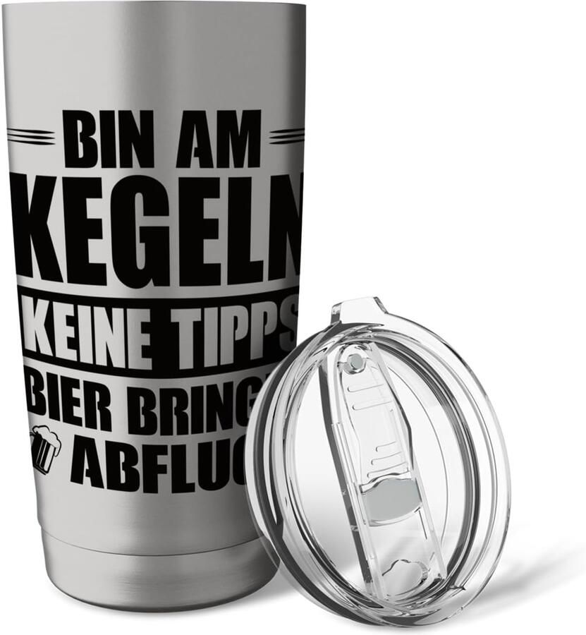 Thermobeker voor kegelspelers