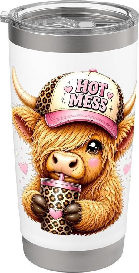 Thermobeker voor koffie mama koe