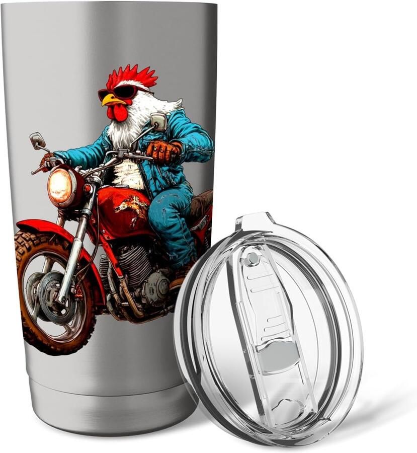 Thermobeker voor motorrijders