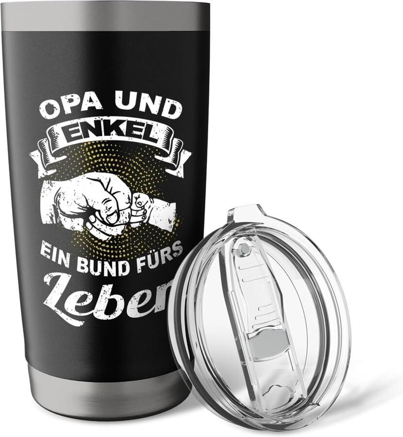 Thermobeker voor opa en kleinkind